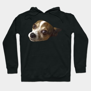 Chihuahua Head (she loves cheese) good dog for pets Hoodie